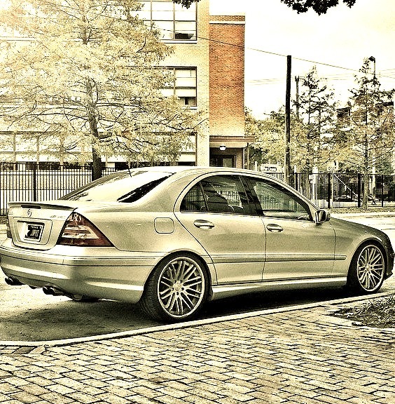 Mercedes-Benz C 55 AMG (Instagram @ju_pri)