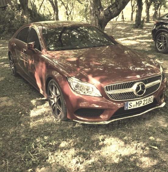 Mercedes-Benz CLS 400 AMG line (Instagram @der_landgraf)